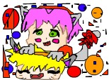 Kitty Sakura and Kitty Naruto