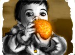 inocenta mica....am o portocala!!!