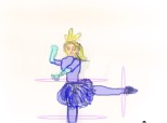 balerina cu cercurile