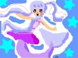 purple mermaid