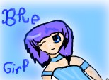 blue girl (v=-am spus vreodata cat de mult imi place bleul??)