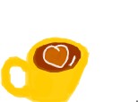 cafea cu inima