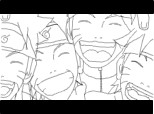 4 Narutos:.. SMILE!! XD  [din filmul Naruto Shippuuden]