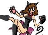 anime cute kitty girl