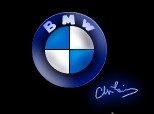 Sigla BMW 2 (stil neon)