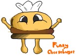 Funny Cheeseburger
