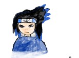 blue sasuke