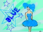 Blue girl