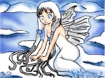 anime blue mermaid