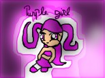 purple girl