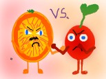 portocala vs cireasa