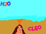 h20-Cleo pe plaja