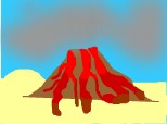 Vulcanul a erupt