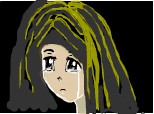 anime girl cry