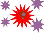 stele  colorate