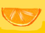 O felie de portocala