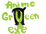 Anime Green Eye