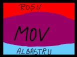rosu + albastru=mov