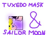 tuxedo mask & sailor moon