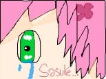 sakura eye cry