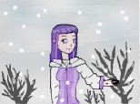 hinata the snowgirl