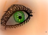 Green eyee