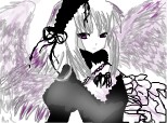 dark anime angel