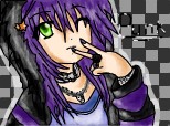 Anime Punk Girl : Colaborare cu NinaNIna [ color , retusuri , conturat ]
