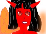 devil girl very ugly