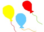 3 baloane