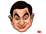 Mr Bean Caricatura