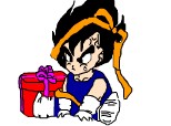 Vegeta:\"hmm....am crezut ca o sa primesc cadouri O.o dc sunt io cadou!!!!!!!