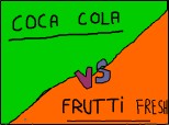 coca cola sau frutti fresh