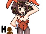 anime bunny haruhi
