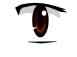 An anime eye..