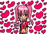anime pink girl ^o^