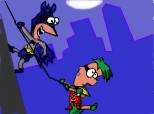 Batman Phineas and Robin Ferb