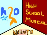 High School Musical,Naruto,H2o just add water!!