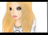 Avril Lavigne , colaborare  : Pasionata de desen si Crystynyka