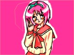 Anime pink girl ^^