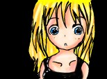 Anime blonde girl ^^:)...;;)...
