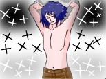 Sasuke sexy-de catre:Sasuke-san (schita; fara tableta) si sasuke_kun (coloratul)