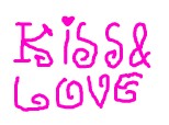 kiss & love