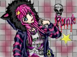 emo-punk anime girl