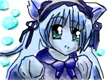 anime blue girl pentru pasionata de desen si lavi dragutza