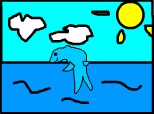 un delfin