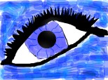 blue-purple eye