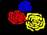 Desen 59802 modificat:trandafirii tricolori