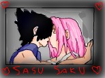 sasuke and sakura kiss