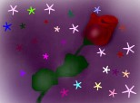 trandafir  cu stele sclipitoare(stefanitzuka si ionukuta)